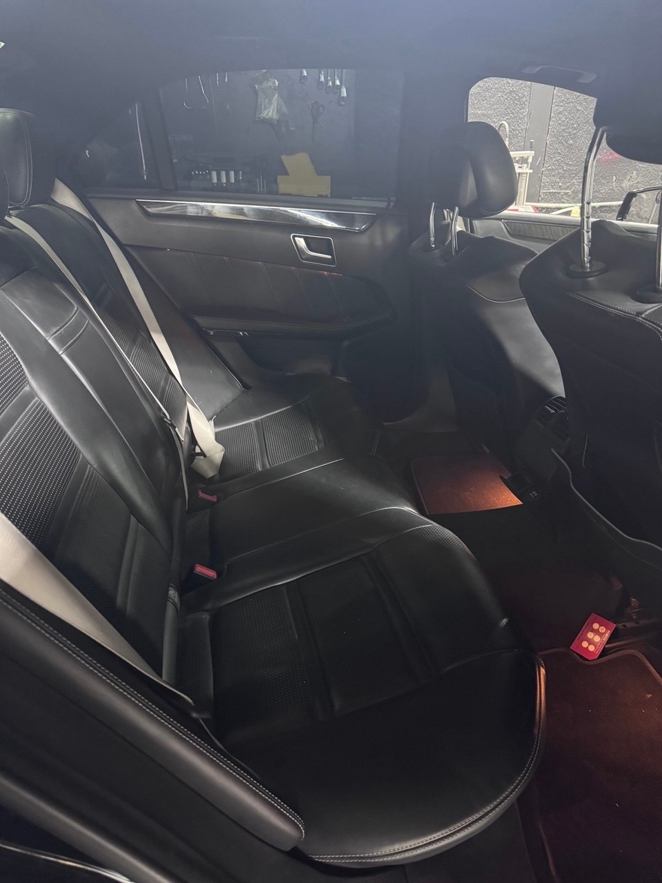 Black Mercedes Benz AMG E63 S 2015
